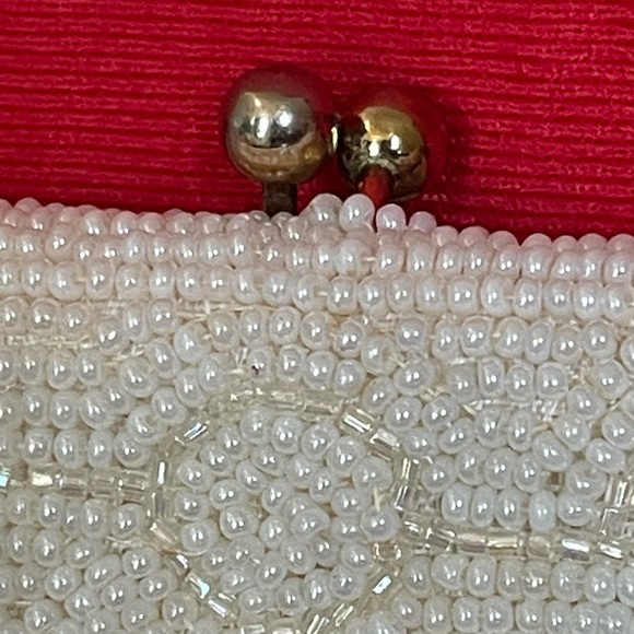 Vintage beaded clutch (hand made in Japan) - Picture 3 of 8